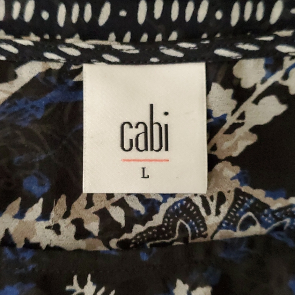 Cabi Sheer Hybrid Blouse - Picture 8 of 13